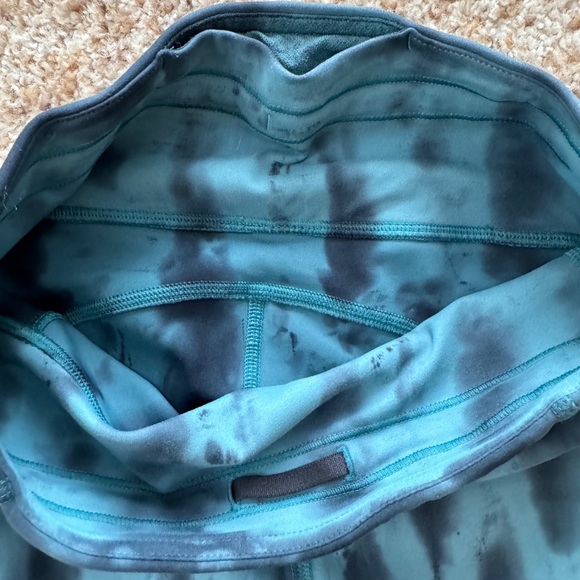 Lululemon Invigorate High-Rise Tight 25" Side Pocket Shibori Tie Dye Size 2 - Picture 3 of 8